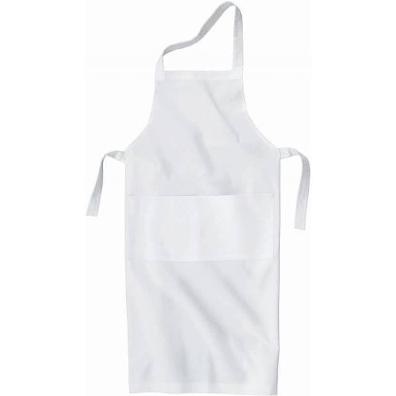 KORINA kuchyňská zástěra, bílá KORINA kuchyňská zástěra, bílá